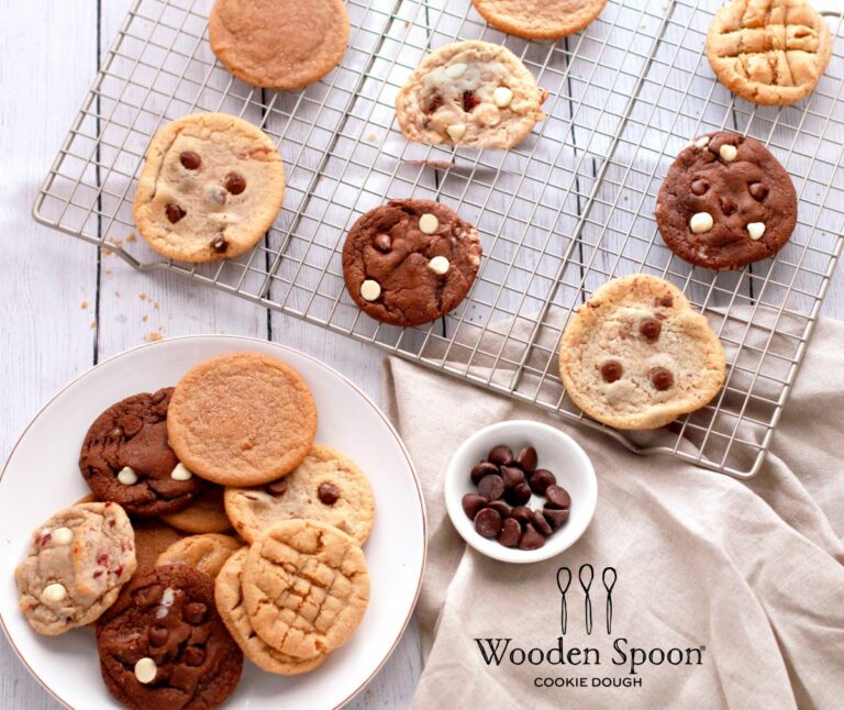 All flavors of Wooden Spoon Cookies