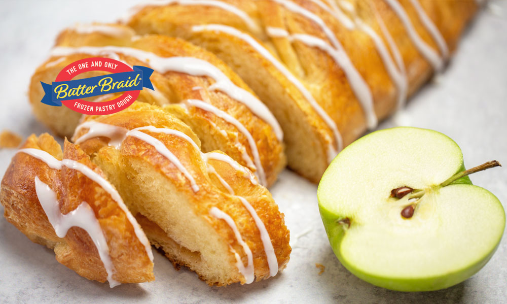 Uplifting Promotions - Apple Butter Braid pastry